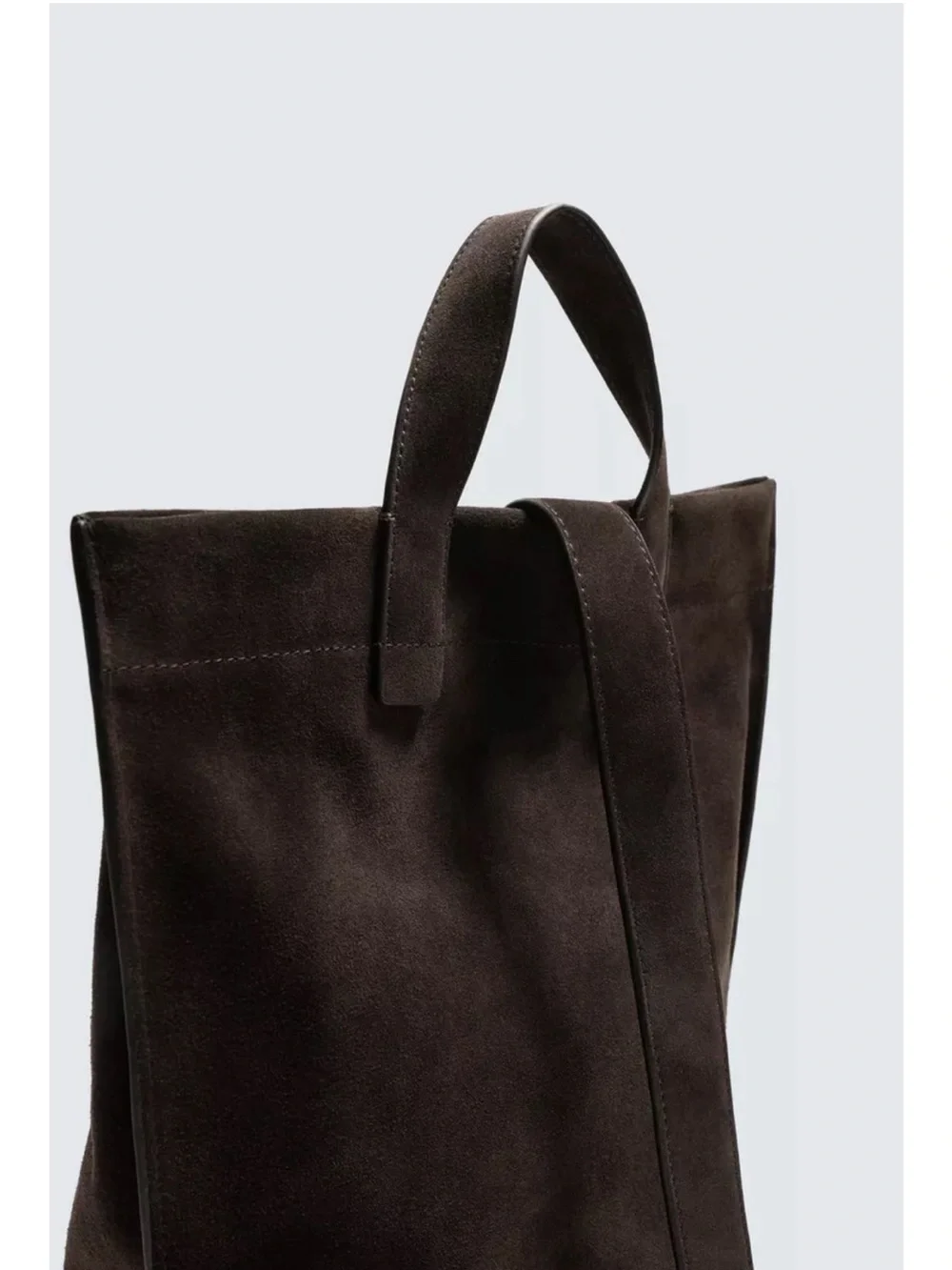 Zara leather backpack